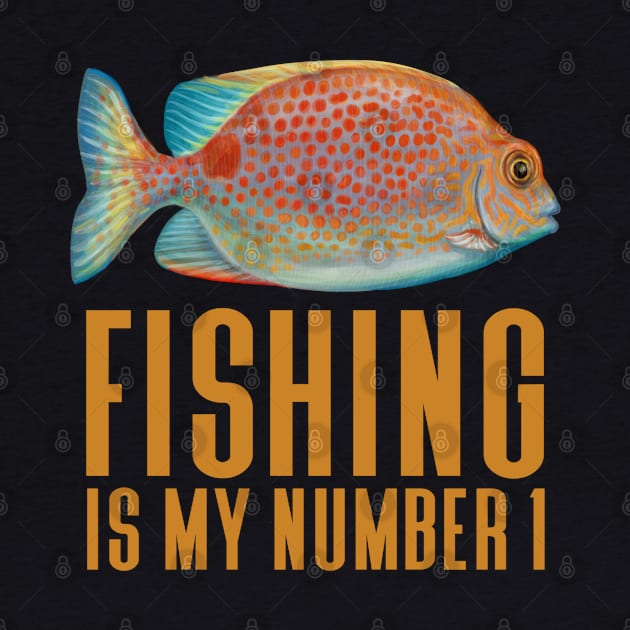 Fishing Is My Number 1 - Funny Fishing by Animal Specials